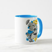 Vet & Artistiek Keramische Koffie Mok (Voorkant rechts)