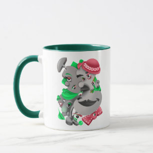 Vet & Artistiek Keramische Koffie Mok