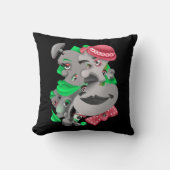 Vet & Artistiek Scatter Kussen (Voorkant)