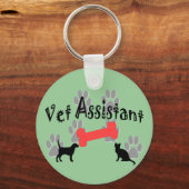 Vet Assistant-cadeaus Sleutelhanger (Voorkant)