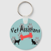 Vet Assistant-cadeaus Sleutelhanger (Voorkant)