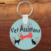 Vet Assistant-cadeaus Sleutelhanger (Voorkant)