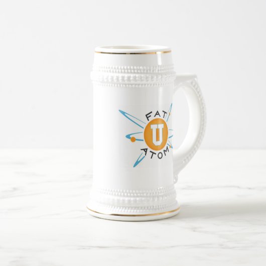 Vet Atom Stein Bierpul (Voorkant rechts)