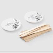 Vet B&W Wildflower Handwaaier (Niet-gemonteerd)