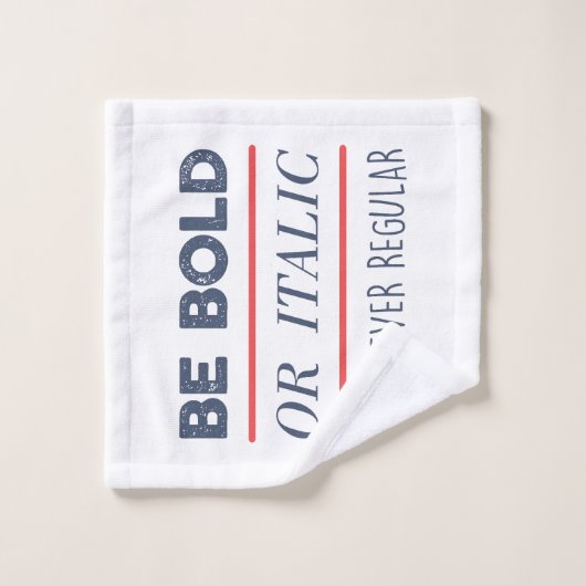 Vet Bad Handdoek (Wasdoekje)