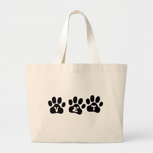 Vet Bag Grote Tote Bag (Voorkant)