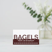 vet BAGELS klantenloyaliteitskaart Klantenkaartje (Staand voorkant)