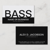 vet BASS Visitekaartje (Voorkant / Achterkant)