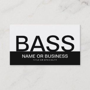 vet BASS Visitekaartje