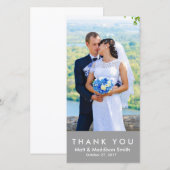 Vet bedankt voor je fotokaart | WOORDEN (Voorkant / Achterkant)