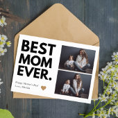 Vet Beste Moeder Ooit Moederdag Multi-Photo Kaart