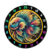 Vet Betta Dartboard Muuraccent Dartbord (Voorkant)