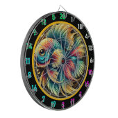 Vet Betta Dartboard Muuraccent Dartbord (Voorkant Links)