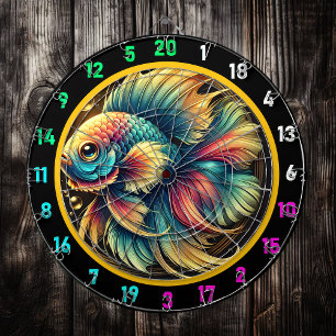 Vet Betta Dartboard Muuraccent Dartbord