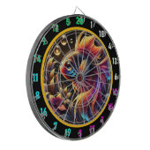 Vet Betta Glow Dartboard Design Dartbord (Voorkant Links)