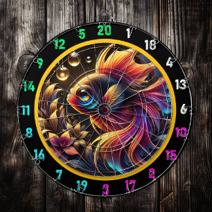 Vet Betta Glow Dartboard Design Dartbord