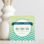 VET BEWAAR DE DATUM AANKONDIGING ombre chevron<br><div class="desc">Originele illustratie en ontwerp © to just snoot PAPERIE - - - - - - - - - - - - - - - - - - - - - - - - - - - - - - - - - - - - - - - - - -...</div>