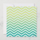 VET BEWAAR DE DATUM AANKONDIGING ombre chevron (Achterkant)