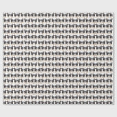 Vet bitty Min Pin Pinscher Dog Wrapping Paper Cadeaupapier (Vlak)