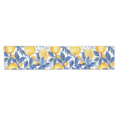 Vet Blauw Italiaans Positano Citroen Korte Tafelloper (Horizontaal)