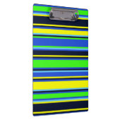 Vet blauw, Limoen en geel klembord (Rechts)