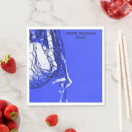 Vet Blauw Verjaardag Net & Volleybal Servet