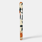 Vet Bloemen Geometrie iPhone 16 Hoesje (Achterkant / Links)