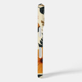 Vet Bloemen Geometrie iPhone 16 Hoesje (Achterkant / Rechts)