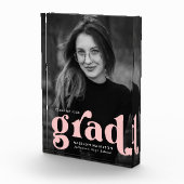 Vet Blush Pink Typografie Afstuderen Fotoblokken (Rechts)