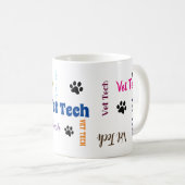 vet - bord voor technisch papier koffiemok (Voorkant rechts)