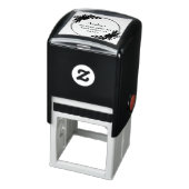 Vet Botanisch Gepersonaliseerd modern Zelfinktende Stempel (Product)