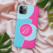 Vet Bright Fun Chic Abstract Circles Art Pattern iPhone Hoesje