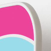 Vet Bright Fun Chic Abstract Circles Art Pattern Pickleball Paddle (Links Detail)