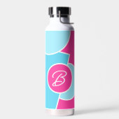 Vet Bright Fun Chic Abstract Circles Art Pattern Waterfles (Links)