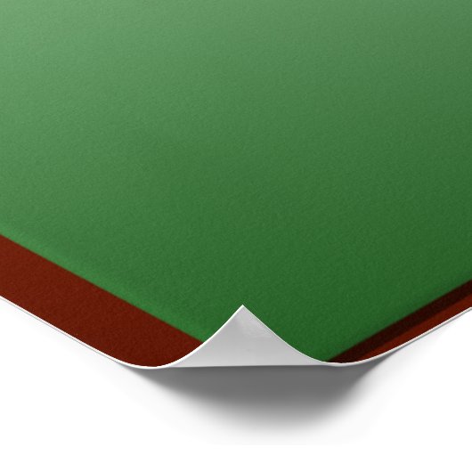 Vet Butted Zebra -Yardsign Poster (Hoek)