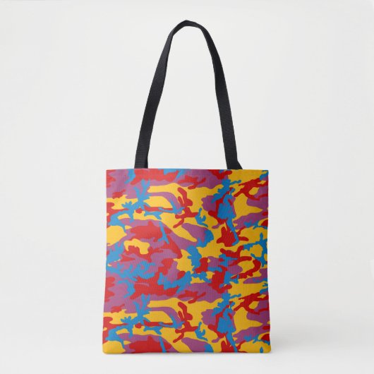Vet Camo Pattern Tote Bag (Voorkant)