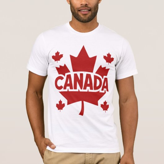 Vet Canada Maple Leaf T-shirt (Voorkant)