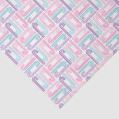 Vet Candy Canes Vet Kleuren Feestdagen Tissuepapier (Detail)