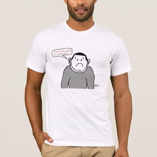 Vet - Cartoon Guy - Shirt (Voorkant)