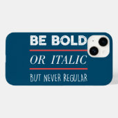 Vet Case-Mate iPhone Case (Achterkant (horizontaal))