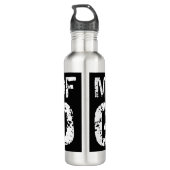 Vet Christelijk citaat voor mannen Vertrouw Gezegd Waterfles (Achterkant)