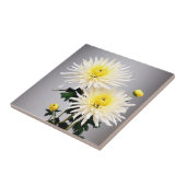 Vet chrysant Abstract Tegeltje (Zijkant)