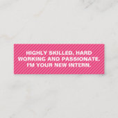 Vet Citaat Mini Visitekaartje (Voorkant)