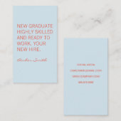 Vet Citaat Visitekaartje (Voorkant / Achterkant)