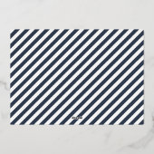 Vet collage | Kerstfeest 5 Foto Folie Feestdagenkaart (Achterkant)