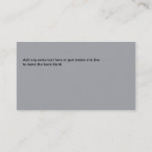 Vet commercieel onroerend goed Visitekaartje (Achterkant)