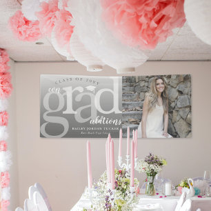 Vet ConGRADuleringen Foto Afstuderen Spandoek