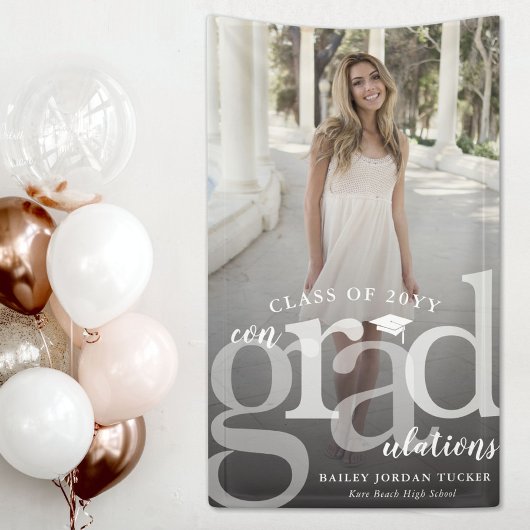 Vet ConGRADuleringen Foto Afstuderen Spandoek