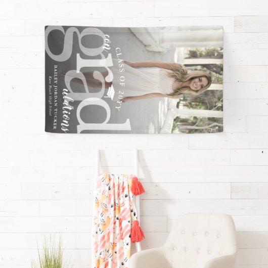 Vet ConGRADuleringen Foto Afstuderen Spandoek (Insitu)