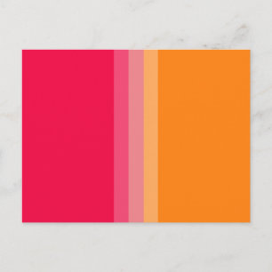 Vet contrast Abstracte kunst Briefkaart